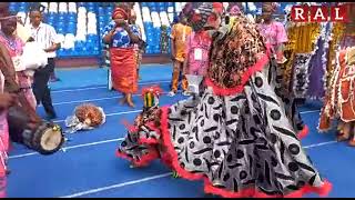 Watch The Thrilling Performances of The Youngest Masquerade In Oyo State