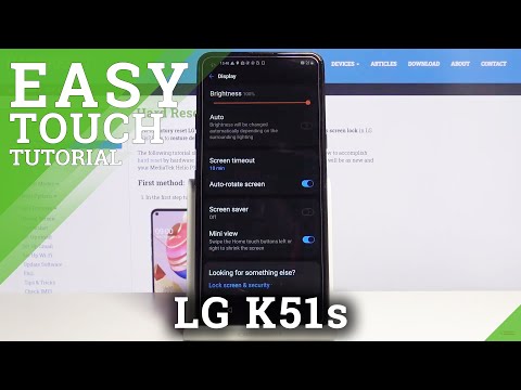 How to Use One Handed Mode in LG K51s – Activate One Handed Mode