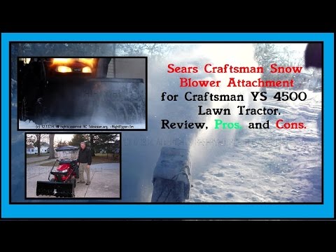 Craftsman 486 Snowblower