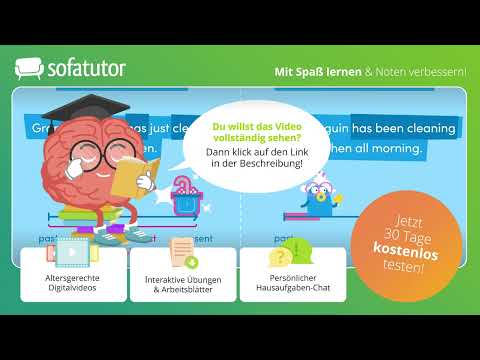 Present Perfect Progressive – Die Verlaufsform des Perfekts einfach erklärt – Englisch