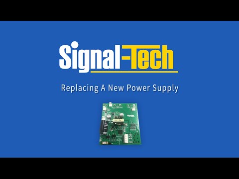 Replacing a new power supply