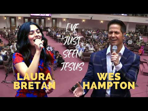 Laura Bretan & Wes Hampton - I've Just Seen Jesus | Chicago - 9/16/2022 (with Lyrics)