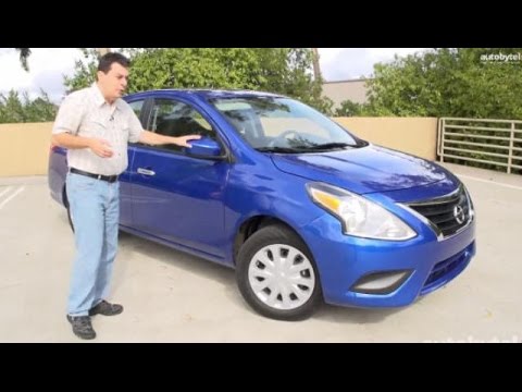 Least Expensive Family Car in America - 2015 Nissan Versa Test Drive Video Review