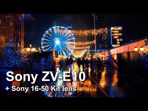 Sony ZV E10 | 16-50mm Kit Lens | Low Light Video Test