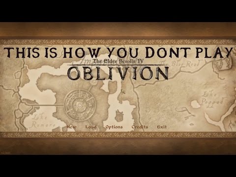This is How You DON'T Play Oblivion (on PC)