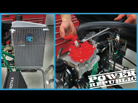 HOW TO: Install The Radiator on Your Rotax DD2 Go Kart - POWER REPUBLIC