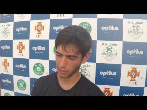 Nuno Borges após perder a final de singulares do Open de São Domingos