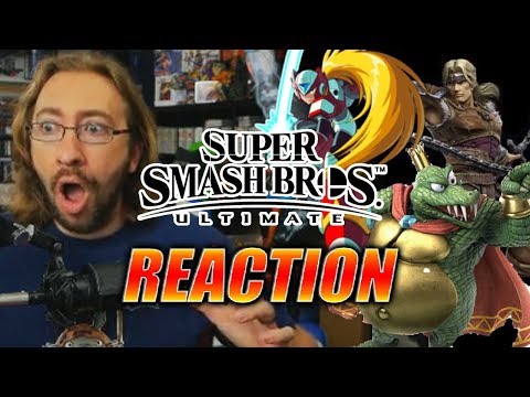 MAX REACTS: Simon Belmont, King K. Rool & A TON MORE - Smash Bros Ultimate