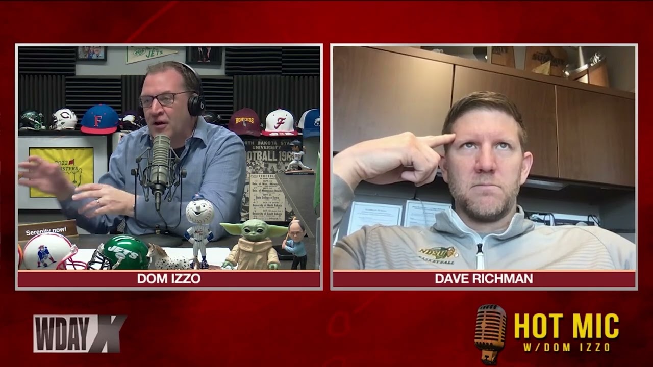 Hot Mic Interview: Dave Richman discusses the 0-2 start for NDSU men's basketball