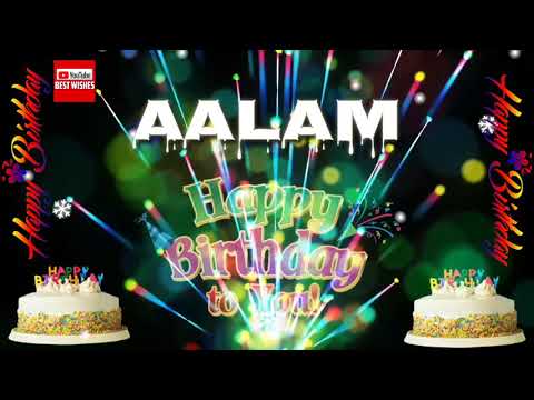 Happy Birthday Aalam _|_Best_Wishes_|