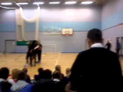 Nottingham academy teachers v teachers dodge ball