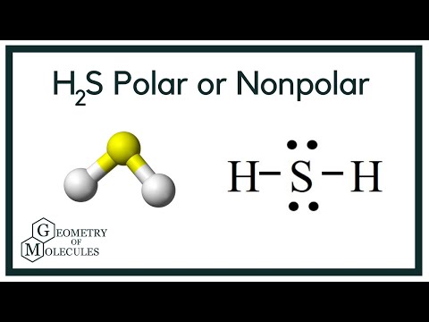 H2S Polar or Nonpolar - How To Discuss