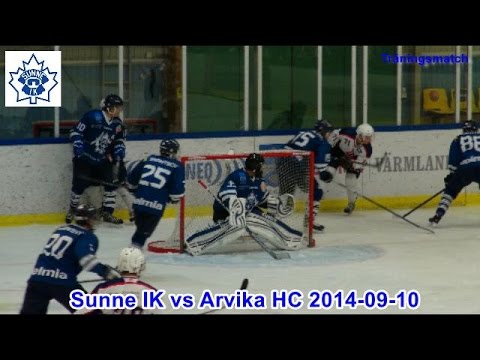 Sunne IK vs Arvika HC 2014-09-10