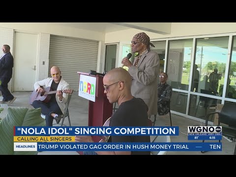 'NOLA IDOL' looking for the best singers in New Orleans