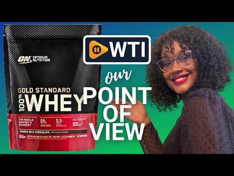 Optimum Nutrition Gold Standard 100% Whey Protein Powder - WTI product video review