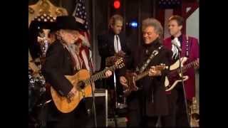 WIllie Nelson at Marty Stuart Show