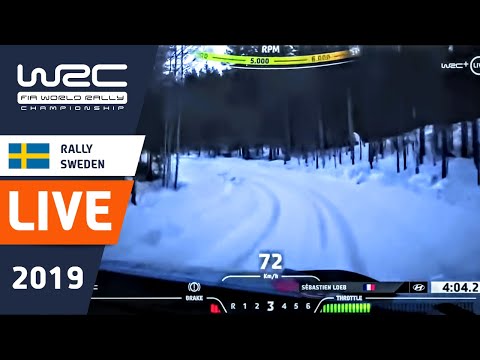 WRC Rally Sweden 2019 SHAKEDOWN LIVE. The WRC live stream from WRC+ ALL LIVE