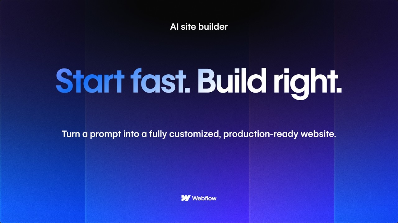 From Prompt to Production: Build a Custom Website with Webflow AI