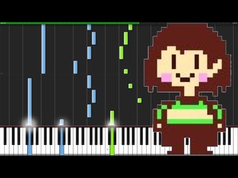 Once Upon A Time - Undertale [Piano Tutorial] (Synthesia) // bigbug54321
