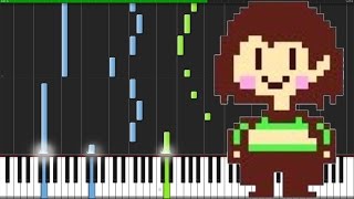 Once Upon A Time - Undertale [Piano Tutorial] (Synthesia) // bigbug54321