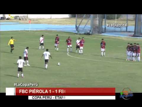Copa Perú: FBC Piérola 1 - 1 FBC Yanahuara / Cercado / fecha 8 – Tvmundo Deportes 2015