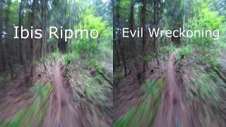 DEMO COMPARISON | Ibis Ripmo vs Evil Wreckoning