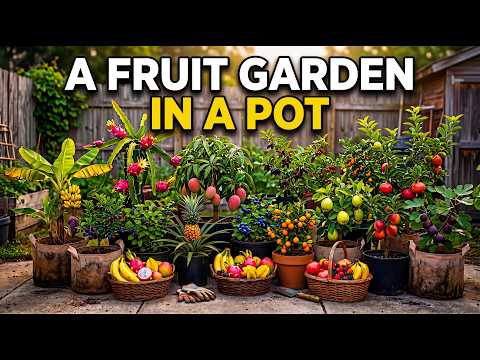 15 High Yield Dwarf Fruit Trees for Container Gardening