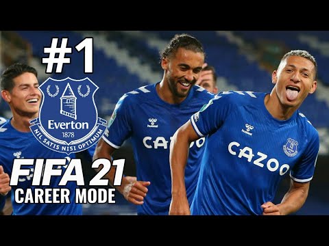 FIFA 21 | Everton Career Mode Ep.1 | TIME TO SHAKE UP THE PREM!