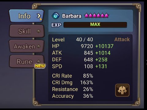 How To Build Series Ep 7 | How To Build Barbara, The Water Beast Rider | Summoners War