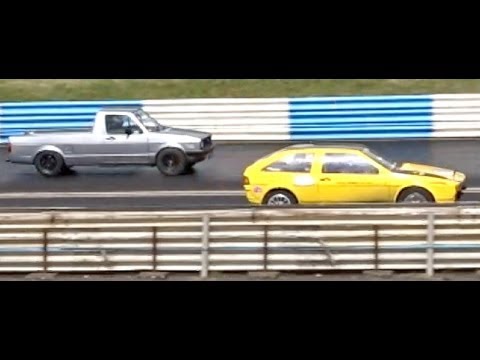 2014 GTi Inters - Mk1 VW Scirocco v Mk1 VW Caddy - 11.8 v 12.1