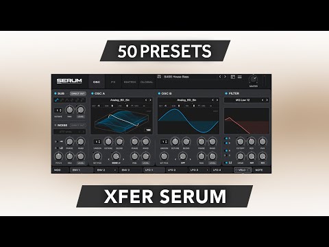 OTL056 - Hollywood - Xfer Serum ( 50 presets ) - Video Preview 1