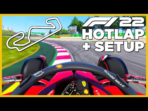 F1 22 SPAIN HOTLAP & SETUP!