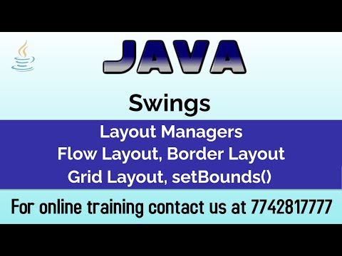 Java Gui Flow Layout Manager