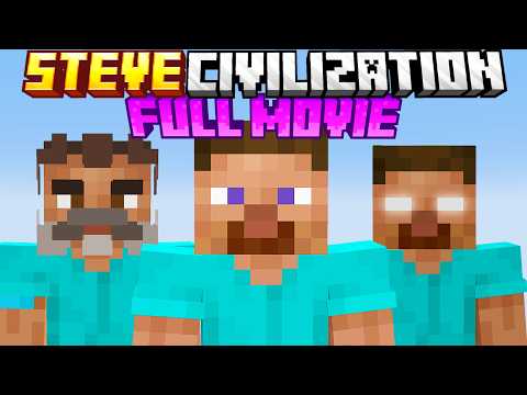 Minecraft, But I Join Steve Civilization [FULL MOVIE]
