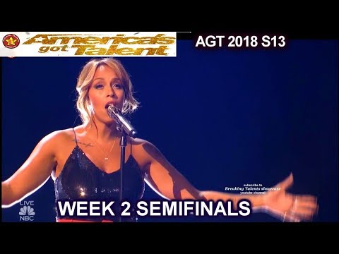 Glennis Grace sings This Woman's Work" BEST PERFORMANCE  Semi-Finals 2 America's Got Talent 2018 AGT
