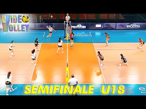 Pallavolo U18F - SEMIFINALE - Spazio Conad Busnago  vs  Volley Brianza Est