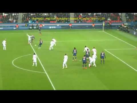PSG / EA Guingamp 19.01.2019 : 9-0 (L1 J21) 5/5 : 2 des 9 buts du PSG