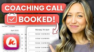 How to EASILY Book Coaching Calls in Kajabi (DITCH Calendly)