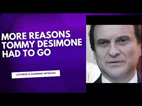 Tommy DeSimone was Killed because of a Gambino and Luchese Marriage