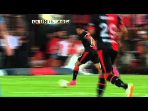 Gol de Alan Ruiz. Colón 2 Belgrano 0. Fecha 3. Primera División 2016