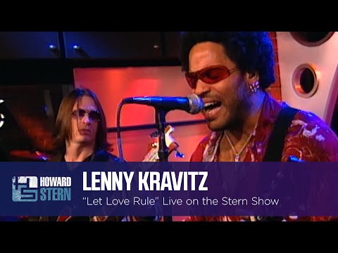 Lenny Kravitz “Let Love Rule” on the Stern Show (2001)