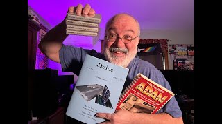 8bit Gifts from Tim Swenson & Rich Alvarado - an Unboxing Morning - Sinclair Magazine & Adam Goods