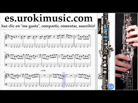 Tutorial de Oboe Shawn Mendes - There's Nothing Holdin' Me Back Clases Notas Parte#2 um-i927