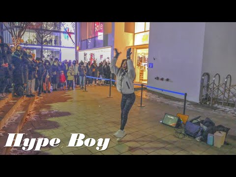 Hype Boy - Kagawa You and Shinwha | Hongdae Busking