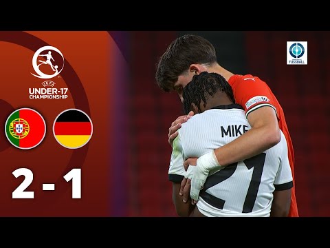 Trotz Traumtor: Deutschland scheitert in EM-Gruppenphase! | Portugal U17 - Deutschland U17