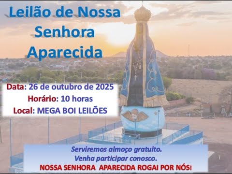 LEILAO NOSSA SENHORA APARECIDA - BOM JARDIM DE GOIÁS 26/10/2025