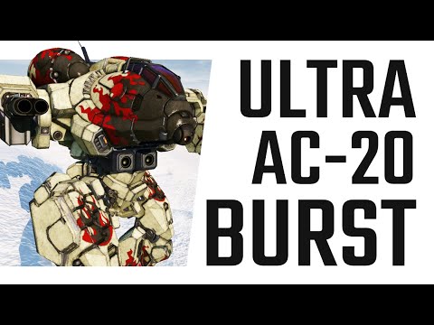 The Ultra Autocannon Burst Brawler Champion Build - Mechwarrior Online The Daily Dose #1306