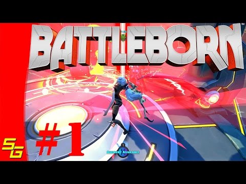 Battleborn Open Beta | #1 | Playing Thorn on Meltdown | 5v5 PvP