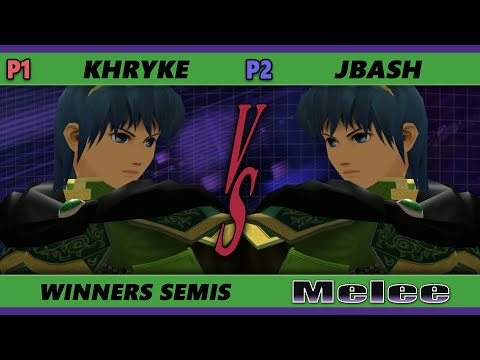 S@X 416 Winners Semis - Khryke (Marth) Vs. JBash (Marth) Smash Melee - SSBM
