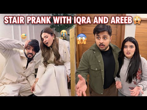 Rabeeca Stairs Sy Gir Gyi 😱🥺 | Iqra Areeb Huwey Pareshan 😫😅 | @hussain.tareen |